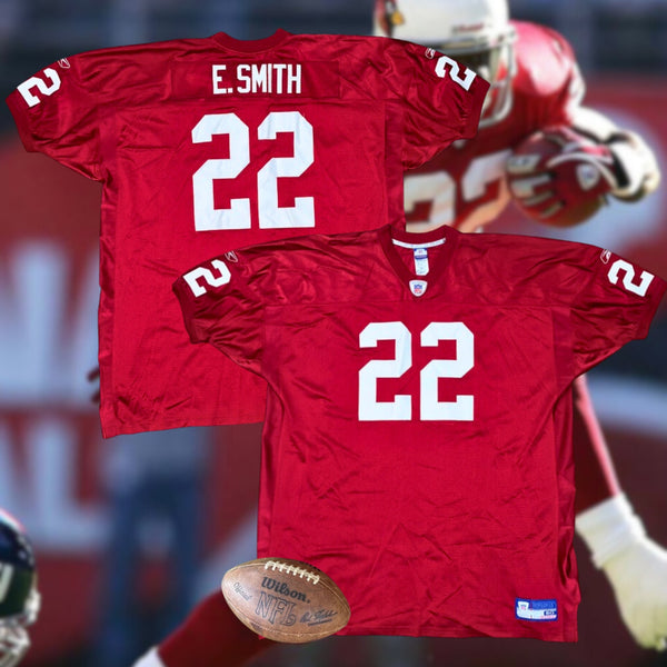 Emmitt Smith Arizona Cardinals Reebok On Field Jersey 60 4XL Stitched EUC