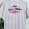 Johnnie-O West Coast Prep Surf Pocket T Shirt White Medium Coastal Beach Tee