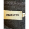 Taylor Stitch Sunset Hoodie Black Indigo Terry Organic Cotton Mens Medium 40