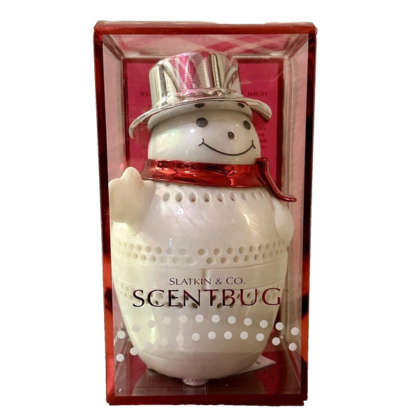 Bath & Body Works Slatkin & Co. Snowman Scentbug Home Fragrance Diffuser NEW