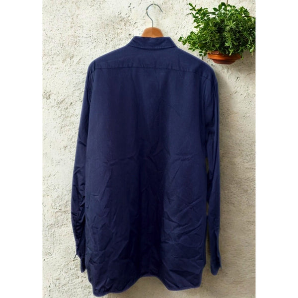 Polo Ralph Lauren Featherweight Twill Utility Shirt Mens 2XL Blue Button Up