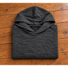 Greyson Koko Wool Cashmere Sweater Hoodie Men's XL Dark Grey Heather $320