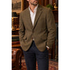 Charles Tyrwhitt Wool Windowpane Tweed Blazer Sport Coat 44R Woven in England
