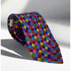 Seigo Katsuragawa Silk Tie Limited 4 of 8 Handmade Japan Multicolor Geometric