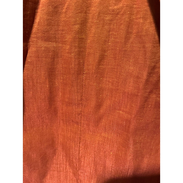 Robert Graham Linen Blend Blazer Sport Coat Jacket Orange Classic Fit Sz 42 NWOT