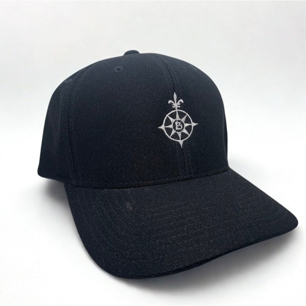 Bayonne Golf Club Hat Yupoong 110 Flexfit Tech Black Adjustable Golf Cap OSFM