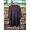 New York Mets Noah Syndergaard #34 Majestic Charcoal Jersey Men's 4XL MLB Rare