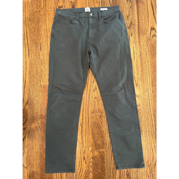 Flint and Tinder 365 5-Pocket Pant Washed Green Athletic Tapered 34x32 EUC
