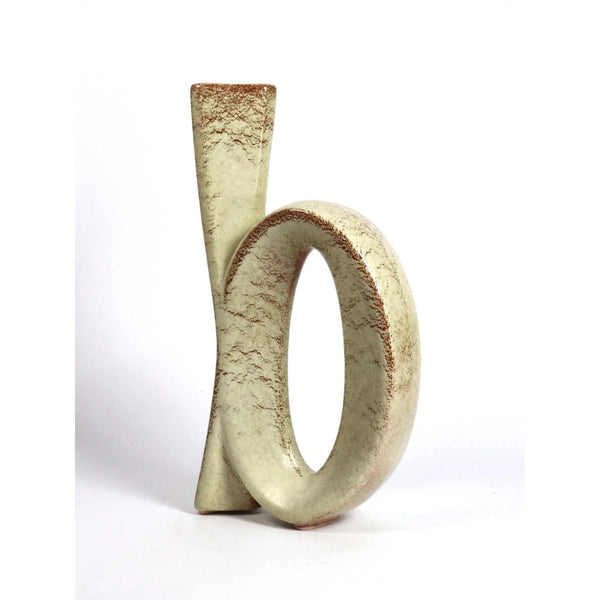 Bertoncello Roberto Rigon Mid Century Modern Italian Ceramic Vase 1960s 70s MCM