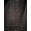Ermenegildo Zegna Mila Blazer Men's 38R/48R Navy Blue Windowpane 100% Wool Italy