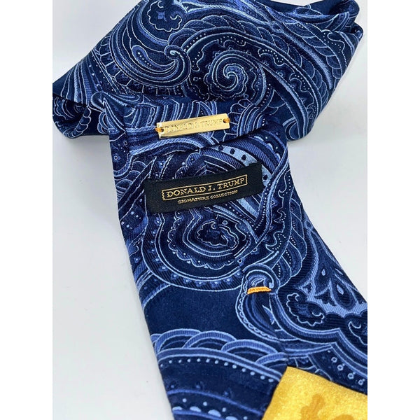 Donald J Trump Signature Collection Silk Tie President Trump Paisley