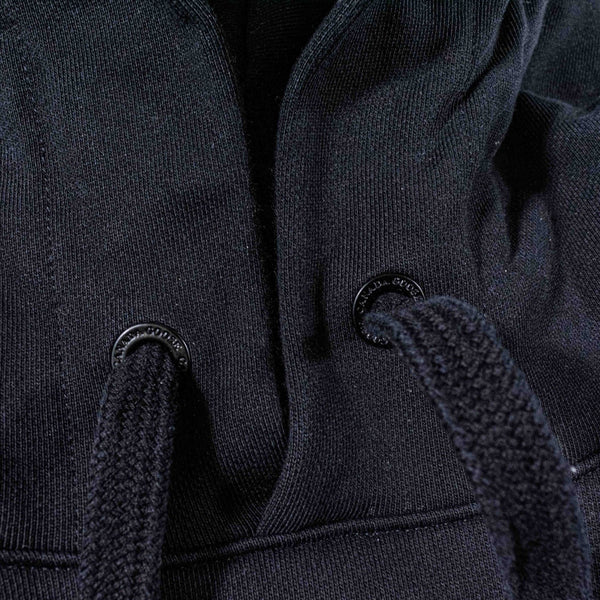Canada Goose Huron Hoodie Black Medium Made In Italy Luxury Designer Pullover
