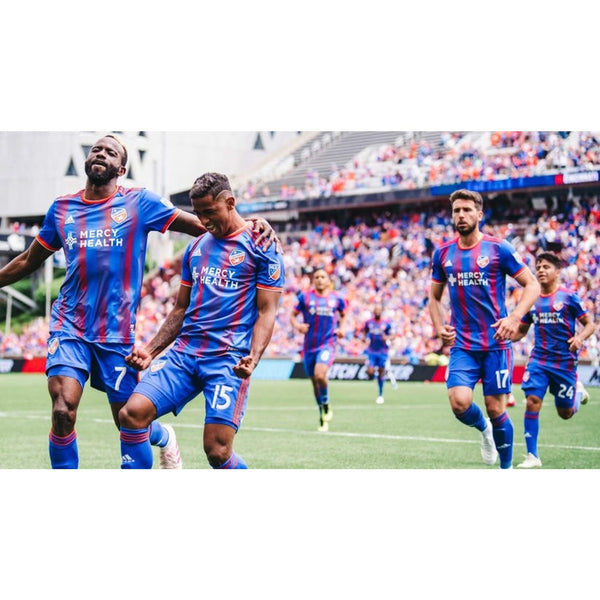 FC Cincinnati Adidas 2019 Inaugural Season Home Jersey Men's Large L Climalite