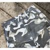Armani Exchange Cargo Shorts Mens 32 Gray Camo Utility Combat Military Heavy Y2K