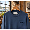 Long Wharf Supply Co. Newport SeaWell Pocket Roll Neck Crew Sweater Sz. XL Blue
