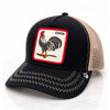 Goorin Bros The Cock Rooster Trucker Hat Snapback Cap NWT The Farm Black