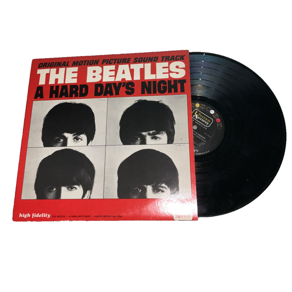 The Beatles A Hard Day's Night 1964 Mono 1st Press LP UAL 3366 VG+ Vinyl Record