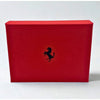 Ferrari Leather Money Clip Wallet Made In Italy W/ Presentation Box New