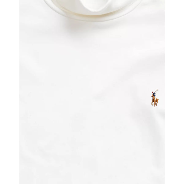 Polo Ralph Lauren Soft Cotton Turtleneck Shirt Mens L White NWT Pony Classic