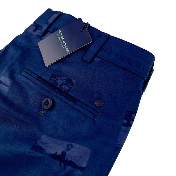 Peter MIllar Surge Course Journal Performance Shorts Navy Sz. 40 NWT $110.00