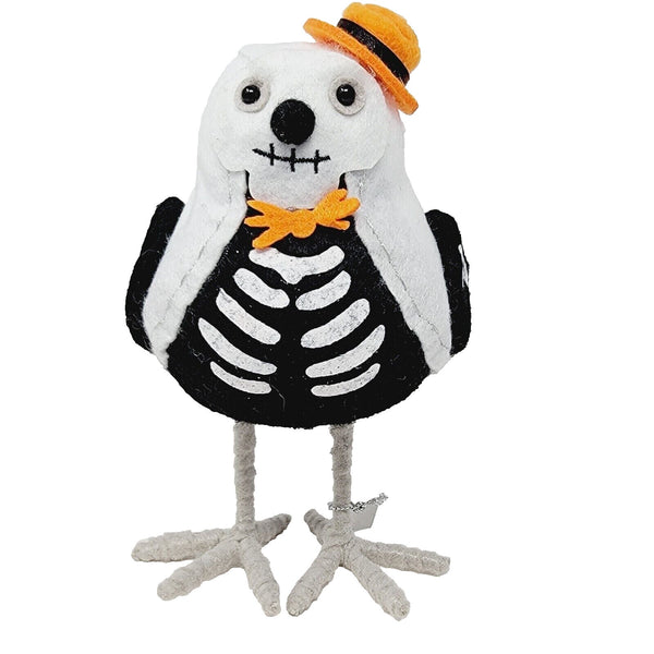Target Hyde & Eek 2020 Featherly Friends BONESY Halloween Skeleton Fabric Bird