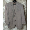 Brooks Brothers Gray Blue Plaid Wool Blazer Sport Coat Mens 40R Made In Italy