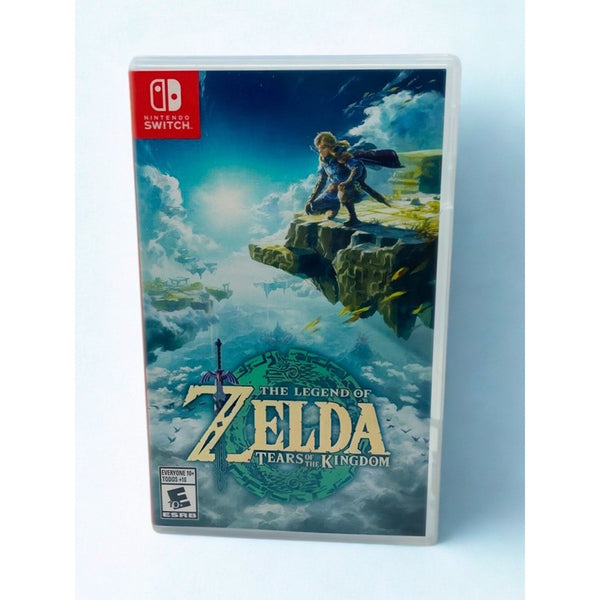 Legend of Zelda Tears of the Kingdom Nintendo Switch Complete CIB 2023 Game
