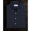 Taylor Stitch The Jack Reverse Jacquard Button Down Shirt Men's 42 L Navy EUC