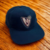 New Jersey Nets Blockhead Logo Vintage 90s Snapback Hat NBA OSFA Taiwan EUC