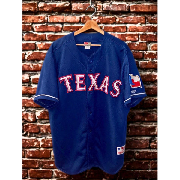 Texas Rangers Mark Teixeira MLB Rawlings Road Game Jersey 48 XL Game Worn/Issued