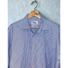 Charles Tyrwhitt Dress Shirt Non Iron Classic Fit Geometric Men's 17/35