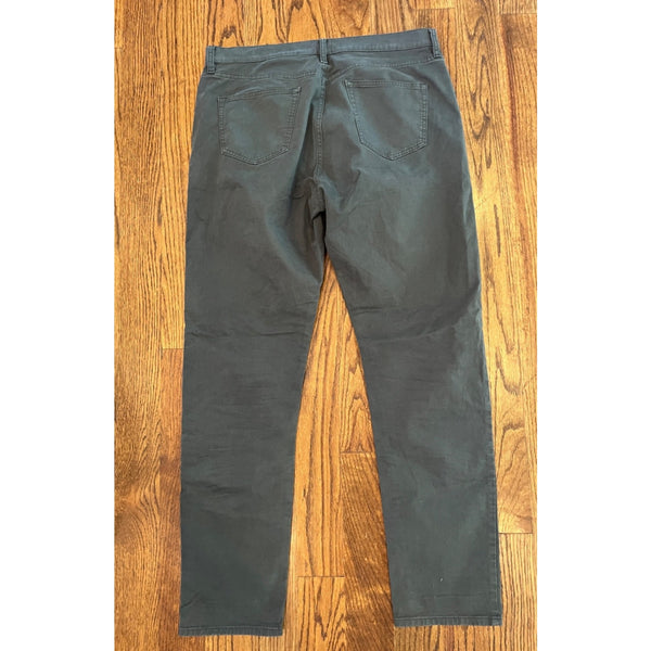 Flint and Tinder 365 5-Pocket Pant Washed Green Athletic Tapered 34x32 EUC