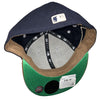 New York Yankees 2008 Yankee Stadium Final Season New Era Leather Brim Hat 8