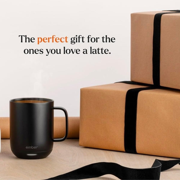 Ember Mug 2 10oz Temperature Control Smart Mug Black Sealed New 810011400085