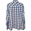 Levis The Two Horse Brand Western Long Sleeve Pearl Snap Plaid Shirt XL