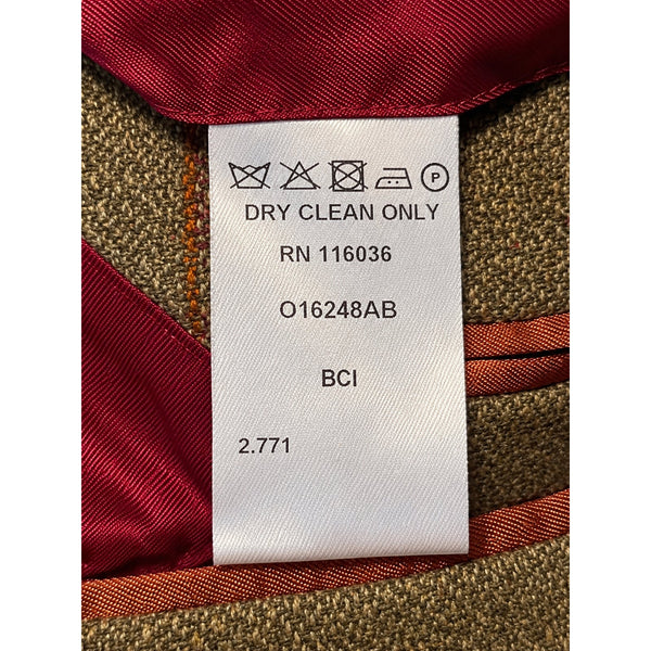 Charles Tyrwhitt Wool Windowpane Tweed Blazer Sport Coat 44R Woven in England