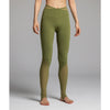 Lululemon Nulu Crisscross Mesh Stirrup Tight Green Leggings Sz 10 LW5ERXS