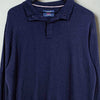 Charles Tyrwhitt Merino Wool Polo Sweater Navy Blue XL Men’s Luxury Knit