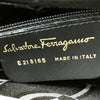 Salvatore Ferragamo Gancini B218165 Made In Italy Leather Shoulder Bag
