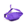 Reebok Big Logo Purple Fanny Pack Vintage 90s Hip Waist Bag Streetwear