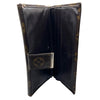 Louis Vuitton Monogram Vintage Long Bifold Clutch Wallet USA Made Cowhide Leathe