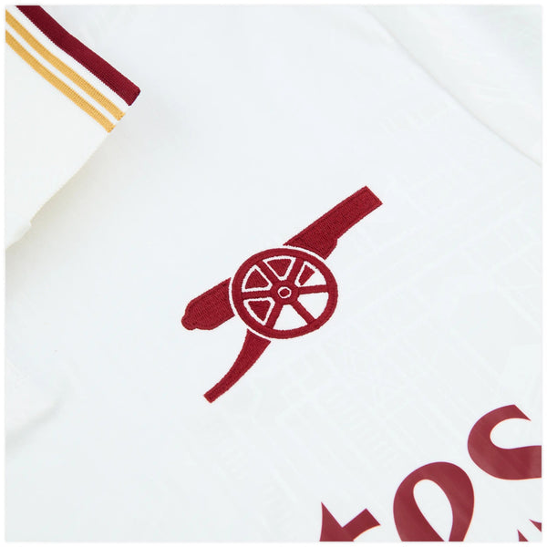 Arsenal FC 2025/26 Third Jersey adidas Cloud White Trefoil Cannon XL Soccer