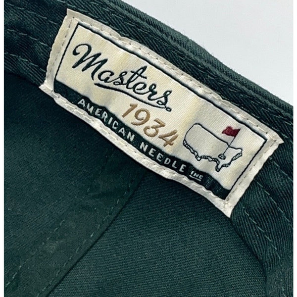 Masters Tournament Augusta National Rubber Map Patch Golf Dad Hat Adjustable