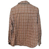Woolrich Flannel Mens Sz L Shirt Long Sleeve Button Up Plaid Cotton Barley Twist