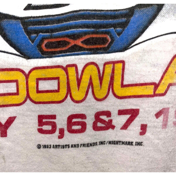 Journey Frontiers Tour T-shirt Size Small Raglan Single Stitch Tee Vintage 1983