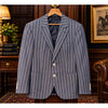 Charles Tyrwhitt Pinstripe Blazer Sport Coat Jacket 42R Woven in Italy NWOT