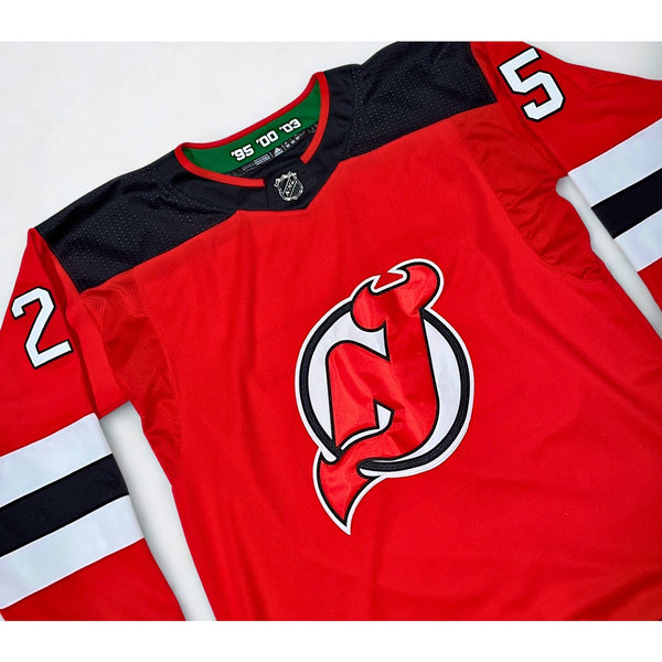 New Jersey Devils Jacob Markstrom #25 NHL Adidas Authentic Jersey Sz 60 3XL NWOT