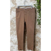 Peter Millar Signature Sateen Five Pocket Pants 34x32 Beige Stretch ME0B39