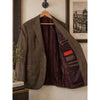 Isaia Napoli AquaCashmere Sport Coat 50 Windowpane Cashmere Silk Blazer Italy