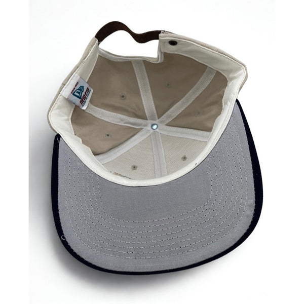 MLB Fleet Bank New Era Vintage 90s Leather Strap Hat Official Sponsor Cap